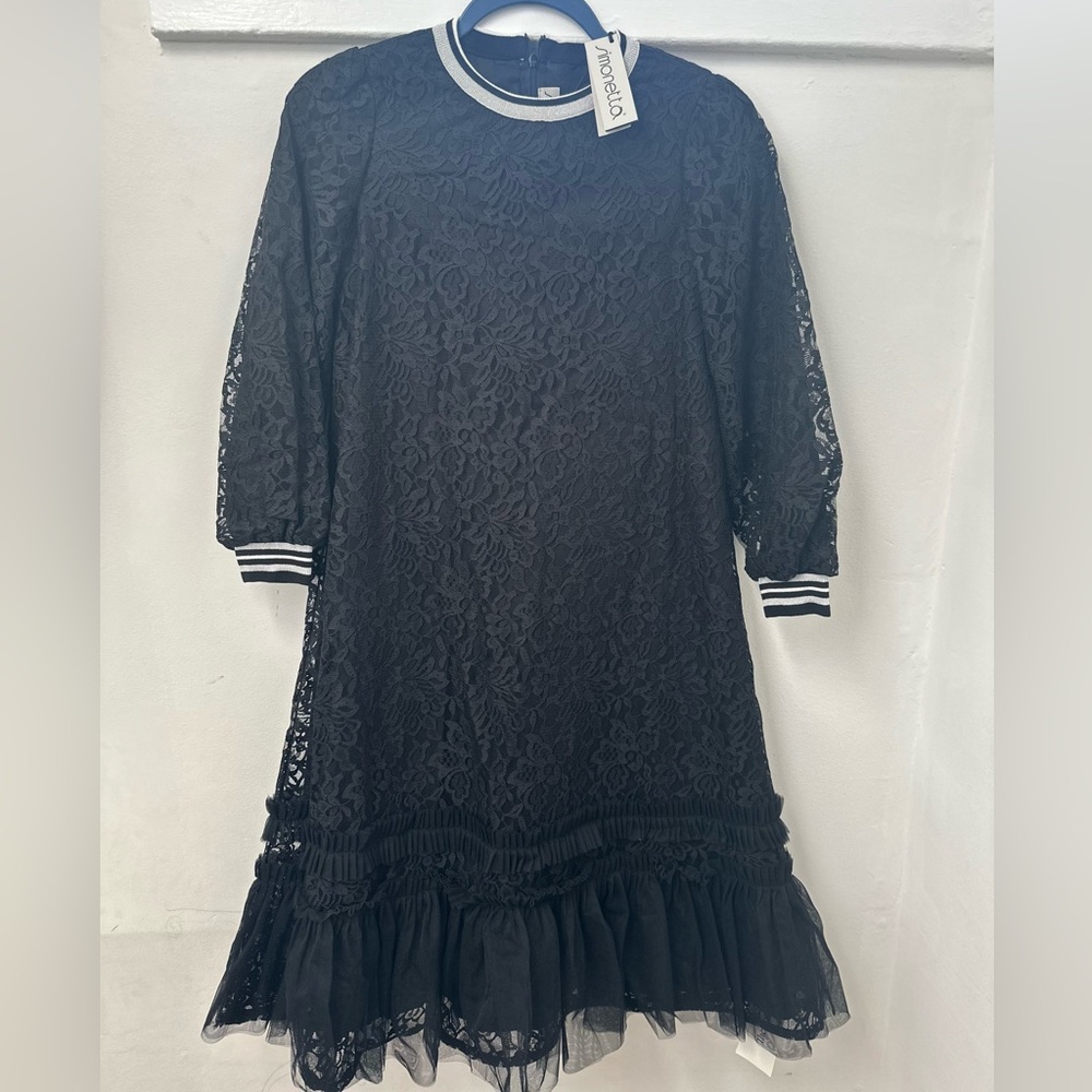 Simonetta Mesh Knee-Length Dress w/ Tags